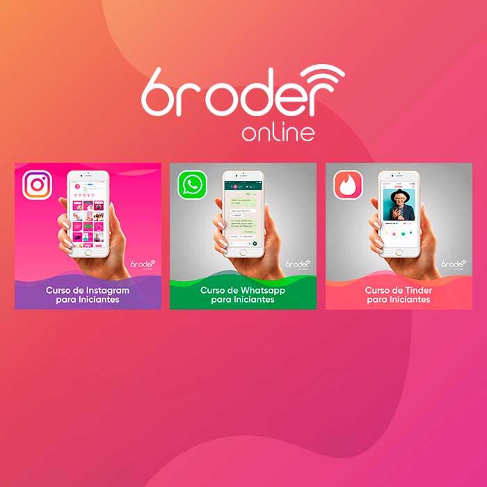 3 Cursos populares da Broder Online sobre celular para idosos que seu familiar vai querer fazer